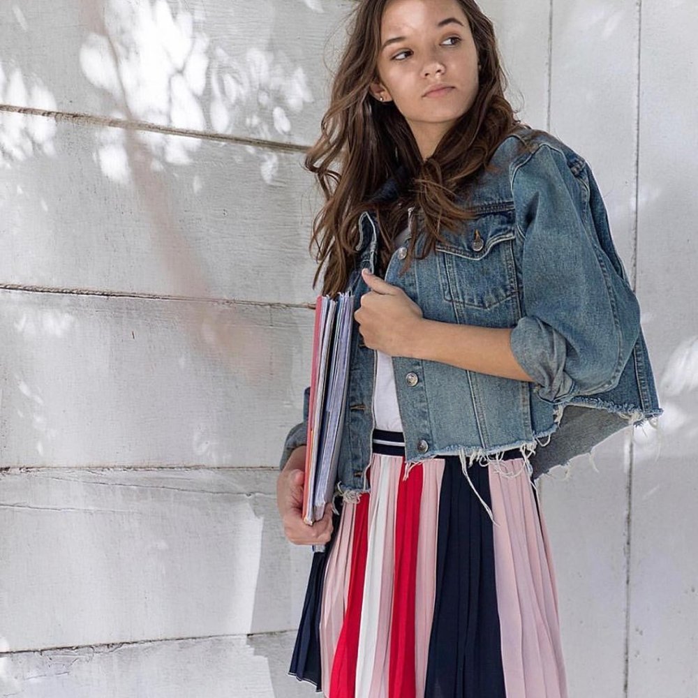 IKKS Pleated Skirt